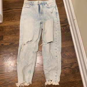 ASOS light wash denim jeans